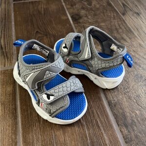 Carters light up shark sandals
